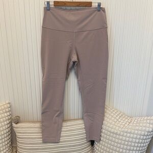 Taupe Lululemon High-Waisted Leggings